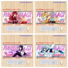 70*30*0.3cm 5 Styles Puella Magi Madoka Magica Cartoon Anime Mouse Pad