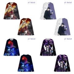 5 Styles Solo Leveling Cartoon Anime Sweatshirt