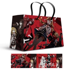 595*435*180mm Angels of Death Cartoon Anime Paper Bag Gift Bag