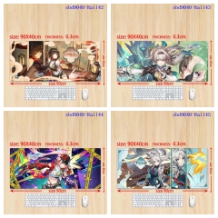 90*40*0.3cm 5 Styles Honkai: Star Rail Cartoon Anime Mouse Pad