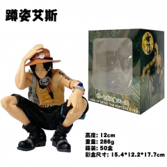 12cm One Piece Portgas·D· Ace Anime PVC Figure