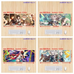 80*30*0.3cm 5 Styles Honkai: Star Rail Cartoon Anime Mouse Pad