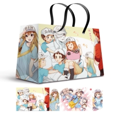 595*435*180mm Cells at Work Cartoon Anime Paper Bag Gift Bag