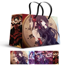 595*435*180mm Date A Live Cartoon Anime Paper Bag Gift Bag