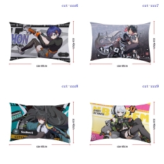 40*60CM 6 Styles Zenless zone zero Cartoon Square Anime Pillow Case