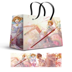 595*435*180mm Card Captor Sakura Cartoon Anime Paper Bag Gift Bag