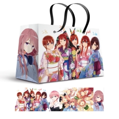 595*435*180mm The Quintessential Quintuplets Anime Paper Bag Gift Bag