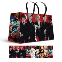 595*435*180mm My Hero Academia Cartoon Anime Paper Bag Gift Bag