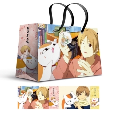 595*435*180mm Natsume Yuujinchou Cartoon Anime Paper Bag Gift Bag