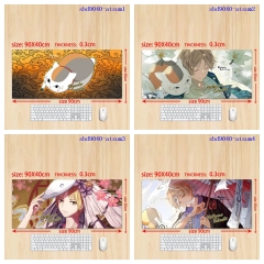 90*40*0.3cm 5 Styles Natsume Yuujinchou Cartoon Anime Mouse Pad