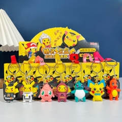 24PCS/SET Pokemon Blind Box Anime Figure Figurine Keychain