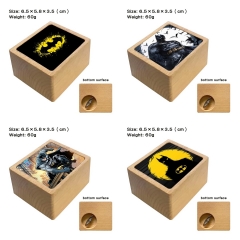 5 Styles Marvel Comics Batman Cartoon Anime Wooden Music Box