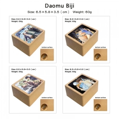 5 Styles Tomb Notes Cartoon Anime Wooden Music Box