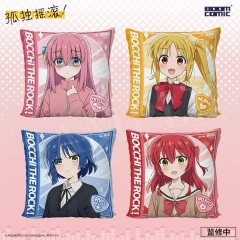 （Genuine) 40*40cm 3 Styles Bocchi the Rock! Cartoon Anime Pillow(Two face)