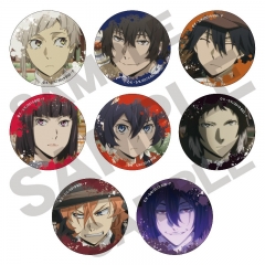 （Genuine) 6 Styles Bungo Stray Dogs Cartoon Surprise Blind Box Pin Anime Brooch