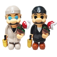 2 Styles 44cm Super Mario Bro Cartoon Anime PVC Figure