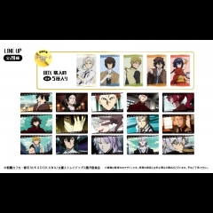 （Genuine) 10pcs/set Bungo Stray Dogs Cartoon Surprise Blind Box Anime Bookmark