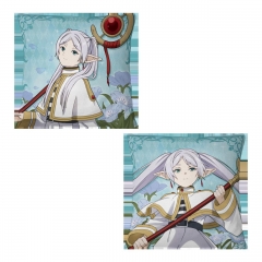 （Genuine) 60*60cm Frieren: Beyond Journey's End Cartoon Two Sides Anime Pillow