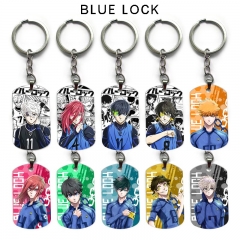 12 Styles Blue Lock Cartoon Character Decoration Anime Alloy Keychain