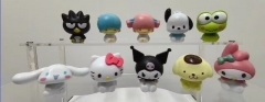 10pcs/set  3-5cm Sanrio Kuromi Cartoon Anime PVC Figures