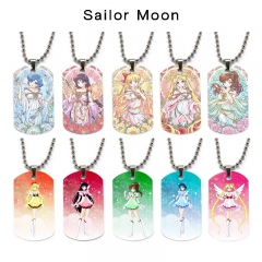 11 Styles Pretty Soldier Sailor Moon Cartoon Character Decoration Anime Alloy Necklaces