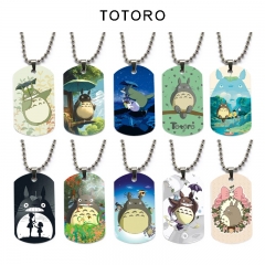 10 Styles My Neighbor Totoro Cartoon Character Decoration Anime Alloy Necklaces