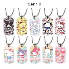 20 Styles Sanrio Cartoon Character Decoration Anime Alloy Necklaces