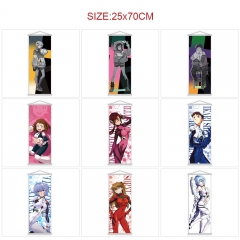 25*70cm 9 Styles EVA/Neon Genesis Evangelion Cartoon Wall Scrolls Anime Wallscrolls