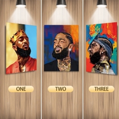 3pcs/set LeBron James Cartoon Anime 3D Poster