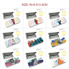 11 Styles EVA/Neon Genesis Evangelion Cartoon Anime Glasses Case