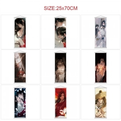 25*70cm 13 Styles Heaven Official's Blessing Cartoon Wall Scrolls Anime Wallscrolls