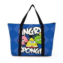 2 Styles SpongeBob SquarePants Cartoon Shopping Bag Anime Shoulder Bag