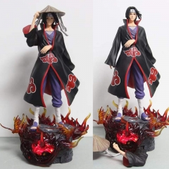 39cm 2 Styles GK Naruto Akatsuki Uchiha Itachi Cartoon Anime PVC Figure