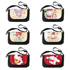 8 Styles Sanrio Christmas Cartoon Anime Crossbody Bag