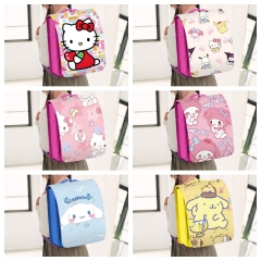 9 Styles Sanrio Hello Kitty My Melody Kuromi Cinnamoroll Cartoon Anime Backpack Bag