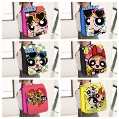 7 Styles The Powerpuff Girls Cartoon Anime Backpack Bag