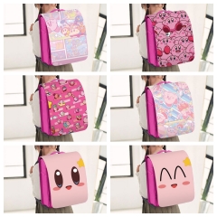 6 Styles Kirby Cartoon Anime Backpack Bag