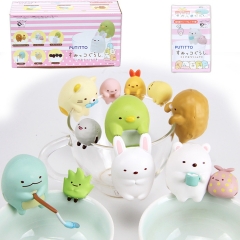 7pcs/set Sumikkogurashi Cartoon Surprise Blind Box Anime PVC Figure