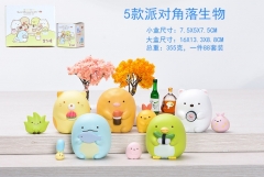 5pcs/set Sumikkogurashi Cartoon Surprise Blind Box Anime PVC Figures