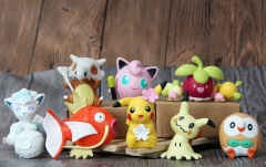 8PCS/SET 5CM Pokemon Cartoon Surprise Blind Box Anime PVC Figure