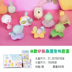 8pcs/set 5cm Sumikkogurashi Cartoon Surprise Blind Box Anime PVC Figures