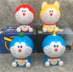 4 Styles 8cm Doraemon Cartoon Anime PVC Figure