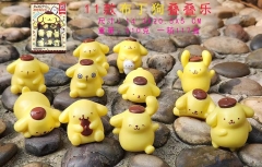 11 Styles Sanrio Pompompurin Cartoon Anime PVC Figure