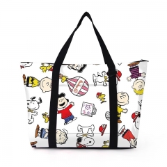 3 Styles Snoopy Cartoon Shopping Bag Anime Shoulder Bag