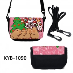 2 Styles Capybara Christmas Cartoon Anime Crossbody Bag