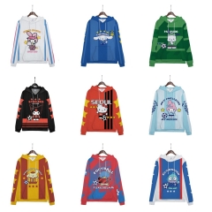 27 Styles 9 Sizes Sanrio Cartoon Anime Hooded Hoodie