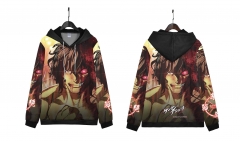 2 Styles 9 Sizes Kengan Ashura Cartoon Anime Hooded Hoodie