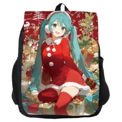 2 Styles Hatsune Miku Christmas Cartoon Anime Backpack Bag