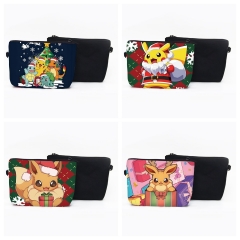 5 Styles Pokemon Christmas Cartoon Storage Bag Anime Coin Purse