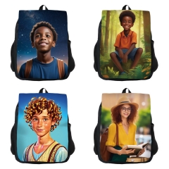 8 Styles Foreign children Cartoon Anime Backpack Bag